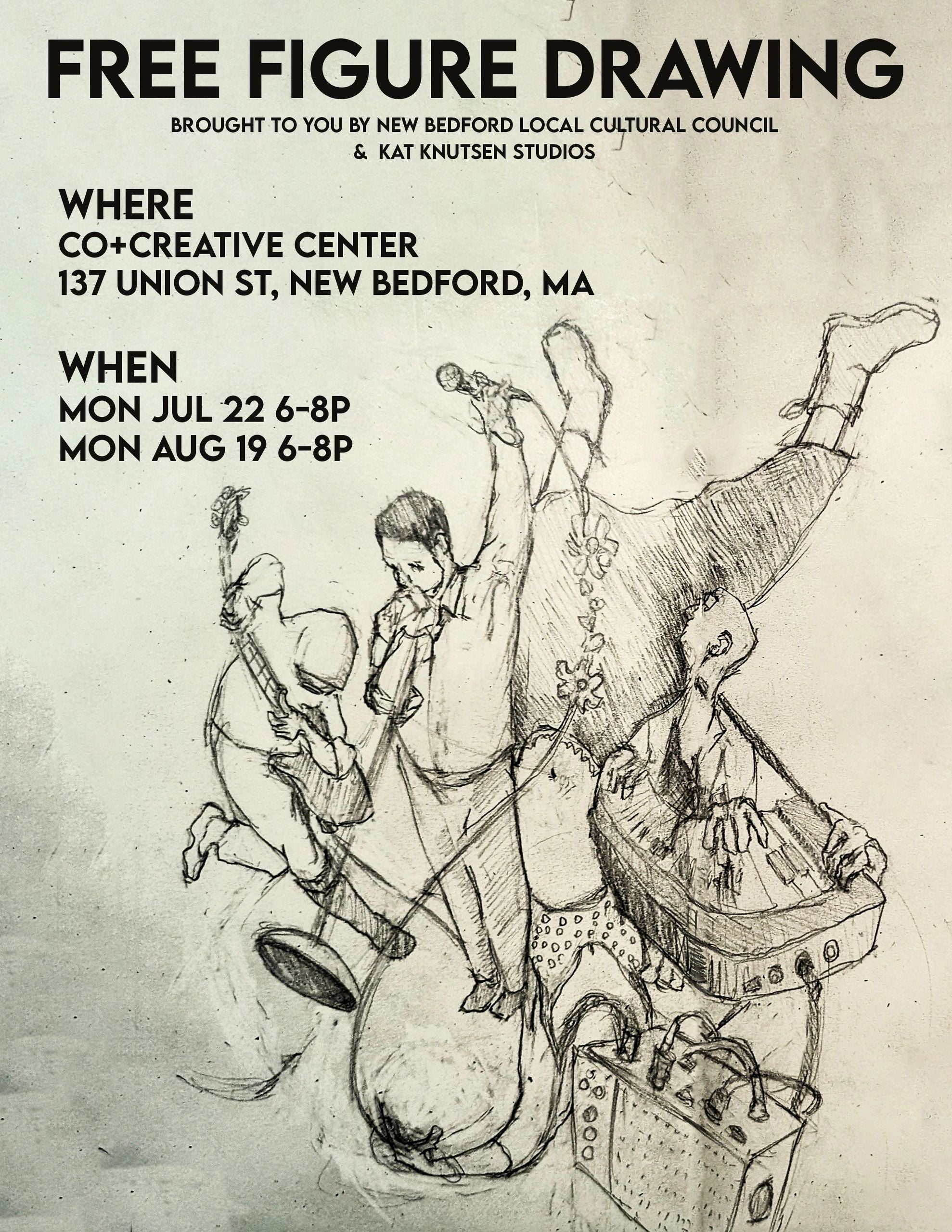 Free Figure Drawing at Co+Creative