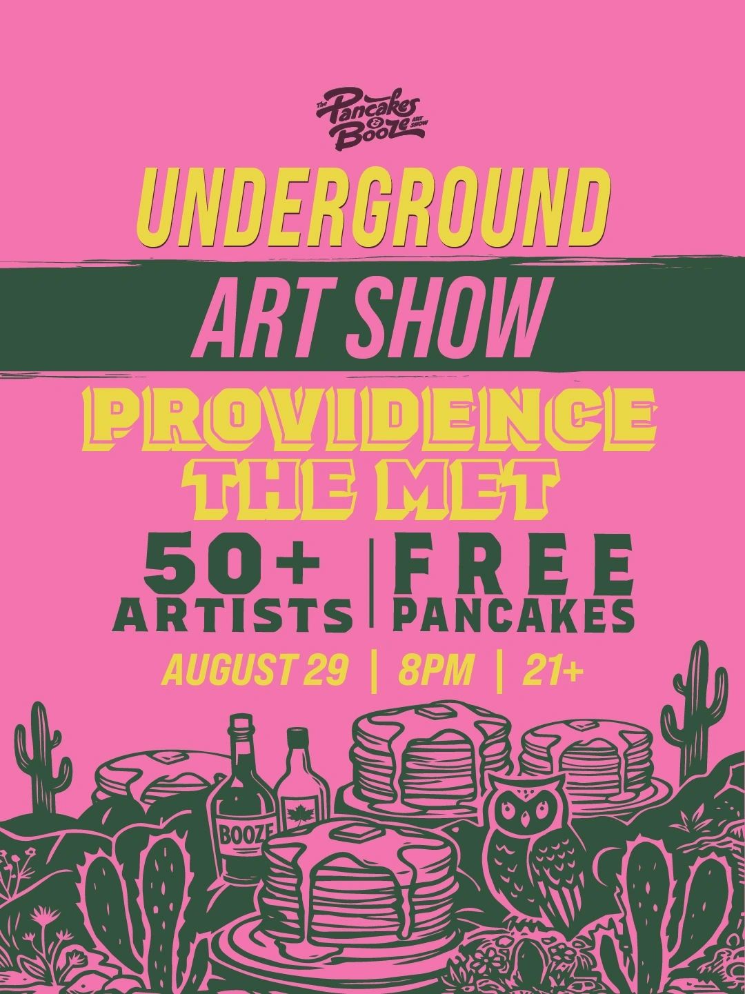 Art, Music, Pancakes: An Underground Art Show Takes Over The Met